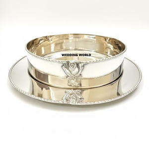 Bol à chocolat en métal design plaqué argent bol sucré fait à la main d'excellente qualité vente chaude bol à chocolat décoratif nouveau - Product Image 5