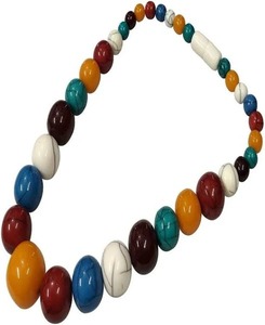 Collar de Resina Natural en Oferta, Colgante Hecho a Mano para Eventos al Aire Libre o Accesorios para Festivales, Disponible en Grandes Cantidades - Product Image 1