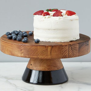 Luxueux support à gâteau en bois de qualité de luxe haute qualité Design moderne durable à la main hôtel fournitures Table Cupcake doux - Product Image 6