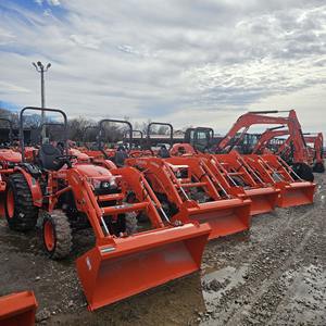 Tractor agrícola EPA 4x4 Wheel Drive Kubota 50HP Tractor de rueda pequeña 4WD Mini tractores agrícolas 4*4 Tractor agrícola - Product Image 6