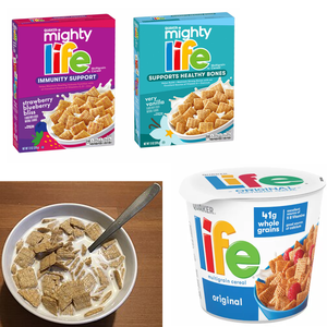 Reino Unido mayorista Etiqueta Privada Quaker Lifee Cereal Crunchy Whole Grain Cereal - Product Image 1