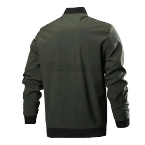 Best Quality Made <b>Long</b> Sleeves Bomber <b>Jackets</b> Top Selling On <b>Men</b> Bomber <b>Jackets</b> For Adults - Product Image 2