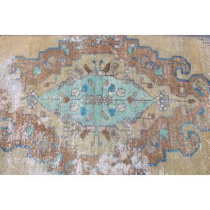 Tapis de 2,5 x 8,8 pieds, tapis de couloir vintage, tapis patchwork marron - Product Image 4