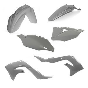 Kit in Plastica Acerbis in Materiale ABS con Molla per Carena Moto Kawasaki, per Scopi di Produzione Carene - Product Image 1
