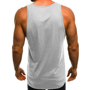 Camiseta de entrenamiento de verano para hombre, malla de poliéster, ropa deportiva transpirable de secado rápido para gimnasio - Product Image 3