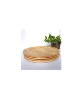 Assiette de chargeur en bois naturel et ustensiles de cuisine et restaurants et produit Offre Spéciale échantillon gratuit artisanat naturel - Product Image 6