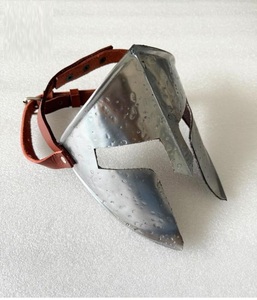 Masque Spartiate en acier fait main Armure de Cosplay médiévale gothique - Product Image 3