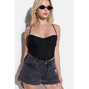 Camiseta de Manga Larga con Cuello Redondo 100% Algodón de Corte Regular Informal para Mujer para Verano Tallas XS a 5XL - Product Image 3