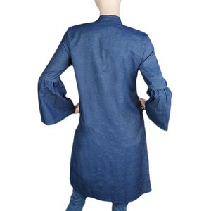 เสื้อเชิ้ตยีนส์ผู้หญิง Chase Value สีน้ำเงิน ไซส์ S-XL - Product Image 5