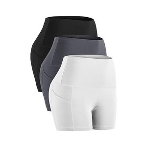 กางเกงขาสั้นเล่นโยคะสำหรับผู้หญิงกางเกงขาสั้นสำหรับเล่นฟิตเนสป้องกันริ้วรอยลดริ้วรอยกางเกงขาสั้นโยคะของผู้หญิงมีสีโลโก้ของคุณเอง - Product Image 5