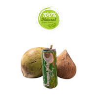 Kokoswater Met Verpakkingsdiensten Met Toegevoegde Waarde