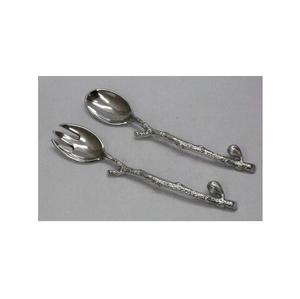 Couverts traditionnels en argent Offre Spéciale acier inoxydable titane argent avec poignée arrondie ensemble de couverts sûrs et sains pour un usage quotidien - Product Image 6