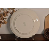 Service de vaisselle moderne en céramique et porcelaine fine Kraft World – Assiettes blanches au design occidental pour la maison et la restauration – Écologique et de haute qualité