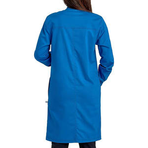 Blouse de laboratoire médical pour femmes Surpiqûres durables Blouse de laboratoire en tissu tricoté confortable pour le personnel hospitalier - Product Image 2