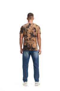 เสื้อยืดผู้ชายดีไซน์ล่าสุด ผ้าโพลีเอสเตอร์/คอตตอน ซับเหงื่อ แห้งเร็ว ทนทาน ออกแบบได้ตามต้องการ คุณภาพสูง สำหรับกิจกรรมกลางแจ้ง - Product Image 6