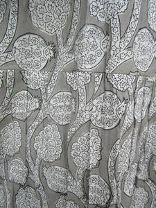 Nueva colección 100% de tela de algodón Maxi vestido para mujer cierre de botones diseñador estampado ropa de playa con cintura Natural - Product Image 4