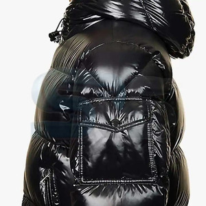 Mens Quilted Winter Jacket Hooded Puffer <b>Bubble</b> <b>Coat</b> Lightweight Outdoor Warm Fashion Streetwear Custom Logo OEM 2025 Collection - Product Image 3