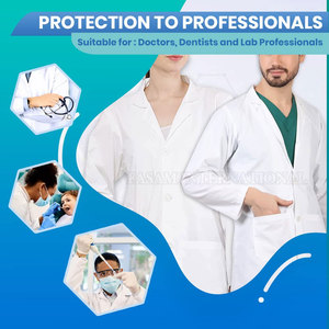 Bata de Laboratorio de Último Diseño Más Vendida al por Mayor, Bata de Laboratorio Sostenible, Diseña Tu Propia Bata de Laboratorio - Product Image 5