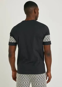 Venta al por mayor verano manga corta 100% algodón camiseta hombres Casual en blanco nueva moda último diseño cuello alto calidad superior hombres camisetas - Product Image 4