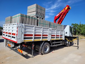 รถเครน Puma เครนไฮดรอลิกติดตั้งบนรถบรรทุกเคลื่อนที่ขนาด7ตันกล่องเกียร์ใหม่ - Product Image 4