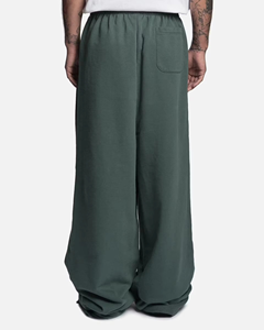 Service OEM Nouveau Desig Terry Surdimensionné Blanc Solide Jambe Large Jogger Pile Baggy Hommes Pantalons de Survêtement Évasés Pantalons de Survêtement pour Hommes - Product Image 4