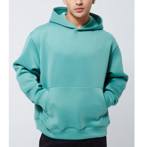 เสื้อฮู้ดดี้ผู้ชายขนาดใหญ่ 500gsm แฟชั่น เสื้อสเวตเชิ้ตมีฮู้ด 100% ผ้าฝ้าย หนานุ่ม เสื้อฮู้ดดี้เปล่า สไตล์สตรีทแวร์ สำหรับผู้ชาย - Product Image 4