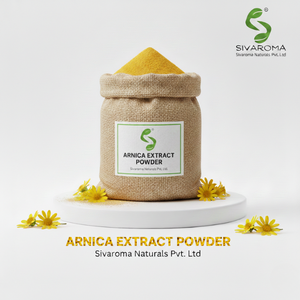 Poudre d'extrait d'arnica commerciale développée pour les marques de soins de la peau et la fabrication de produits de beauté industriels - Product Image 1