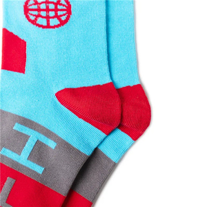 Vaslcare Chaussettes pour hommes Happy Hip Hop New Fashion Crew en coton peigné coloré avec brosse à dents Signal Rocket Banana Pumpkin Print - Product Image 5