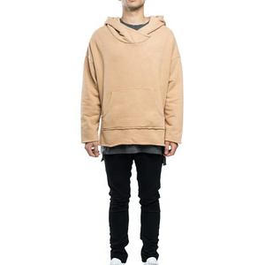 Bon tissu nouveauté personnalisé Sherpa moelleux polaire à capuche sweats poids lourd épais fourrure pull à capuche pour hommes - Product Image 5