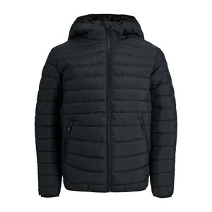 Chaqueta de Invierno Acolchada Extra Grande para Hombre de Alta Calidad, Diseño Moderno con Capucha y Estilo Urbano, Logotipo Personalizado, Envío DDP - Product Image 1