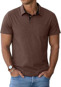 เสื้อโปโลผู้ชายคุณภาพสูงแบบเรียบง่าย สไตล์ลำลอง ปักโลโก้ได้ตามต้องการ มีกระเป๋าเสื้อ สีพื้น แขนสั้น - Product Image 4