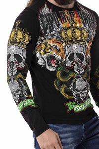 Hoge Kwaliteit Heren Dubbellaags Boxy Hoodie Sweatshirts Van Kalkoen Gedrukt Patroon Zomer Stijl - Product Image 6