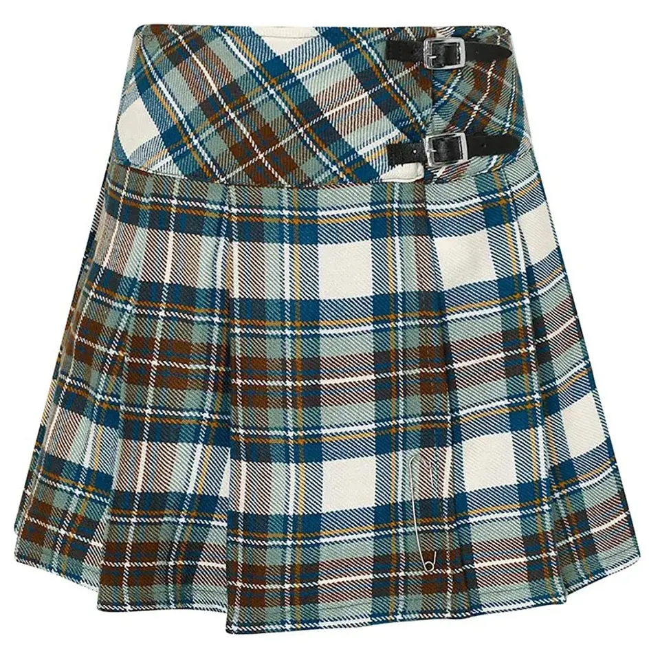 Vestido falda a cuadros Highland Tartan