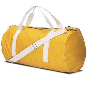 2021-2022 Pakistan fournisseur personnalisé hommes toile voyage sport sac polochon décoré avec attirail sergé broderie sac - Product Image 1