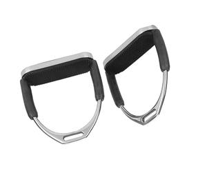 Estribos de aluminio para montar a caballo, empuñadura de seguridad ligera, Base ancha ajustable, Exportación OEM de fábrica, novedad - Product Image 6