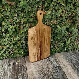 เขียงไม้ทำมือเขียงทนทานไม่แพงสำหรับเตรียมอาหารเขียงไม้ธรรมชาติสำหรับห้องครัว - Product Image 3