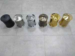 Poubelle en acier inoxydable poli, cuivre, laiton et fer avec couvercle, vente en vrac de haute qualité, conception de taille personnalisée - Product Image 6