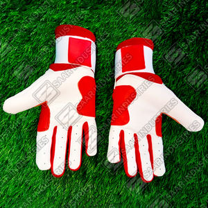 Gants de frappe de baseball originaux de haute qualité en cuir de vachette véritable de 0.7 à 0.8mm d'épaisseur sur mesure - Product Image 6