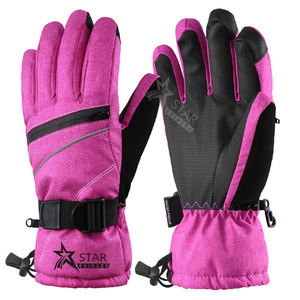 Gants de Ski de montagne de haute qualité Gants pour enfants anti-neige Mitaines coupe-vent d'hiver Gants de montagne de route d'hiver Doigt complet - Product Image 5