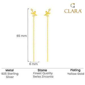 NOVAMART Fine 925 Sterling Silver Drop <b>Threader</b> <b>Earrings</b>-Premium Design Wholesale Export - Product Image 5