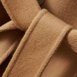 Manteau long en laine pour femmes pardessus à la mode avec ceinture élégant vêtements d'extérieur chauds Blazer en laine en gros Trench longs en laine pour femmes - Product Image 4