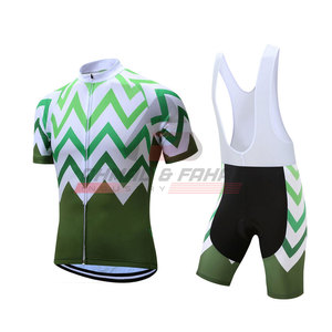Conjunto de Jersey de ciclismo personalizable para hombre, ropa de equipo deportivo transpirable con impresión de logotipo, uniformes de ciclismo sublimados al por mayor - Product Image 1