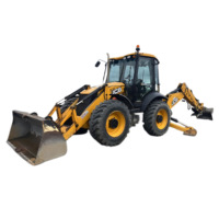 Tracteur agricole neuf 2018 JCB 4CX15 avec moteur EPA, pelle rétrocaveuse, chargeuse sur roues 4x4, moteur et roulement