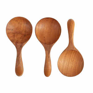 Cuchara de cocina de madera ecológica de alta calidad, venta al por mayor, suministros de utensilios de cocina, artesanía para cocina en Vietnam - Product Image 2