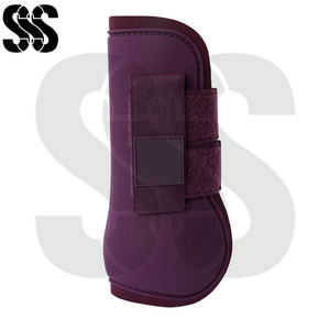 Adjustable Straps Anti-Impact Leg Protection Durable PU <b>Leather</b> Breathable Comfortable Secure Fit Customizable Training - Product Image 4