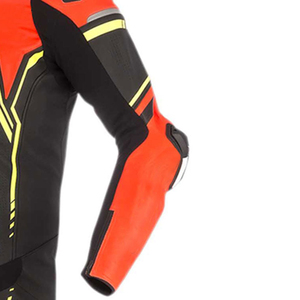 Veste de moto en cuir véritable OEM Service de marque privée Combinaison de moto en cuir durable à bas quantité minimale de commande Combinaisons de moto de qualité supérieure - Product Image 6