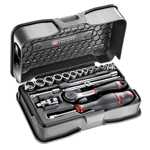 ชุดซ็อกเก็ตเฟคอม 19 ชิ้น ขนาด 1/4 นิ้ว เมตริก 6 จุด - Product Image 2