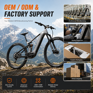 Bicicleta Eléctrica de Montaña Profesional de Alto Módulo <span class=keywords><strong>TWITTER</strong></span> de Fibra de Carbono con Motor Bafang y 12 Velocidades, 250W, 15AH - Product Image 5