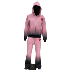 Survêtements en coton de qualité OEM, survêtement sec, fabriqué avec un matériau doux au toucher, possibilité de personnaliser la couleur et la taille pour les acheteurs en gros - Product Image 5