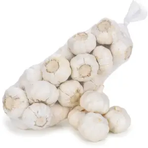 Esportazione confezionato in 10kgs in cartone sacchetto di maglia fresco normale aglio bianco